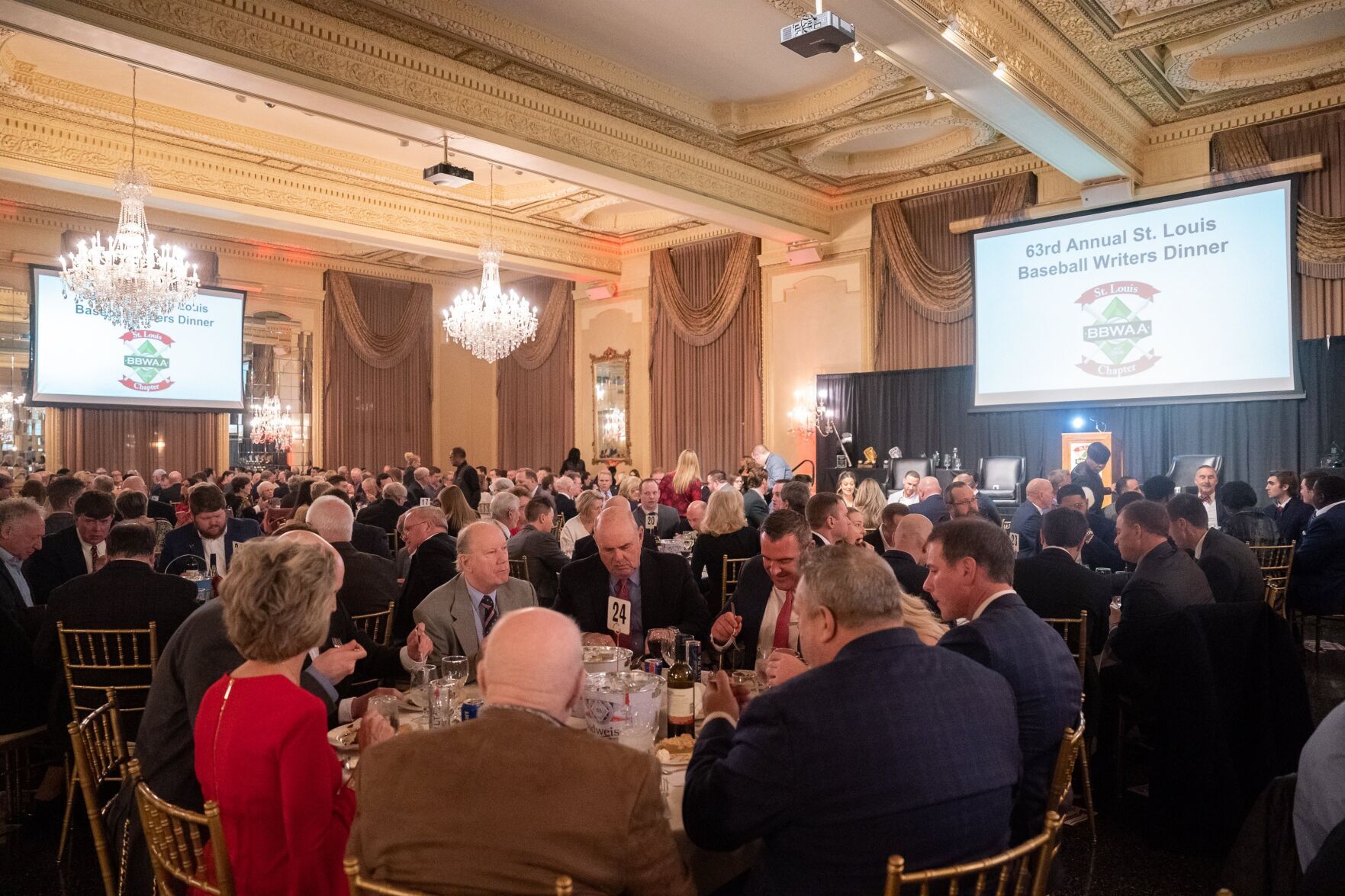 Baseball Writers Association of America holds 63rd annual dinner